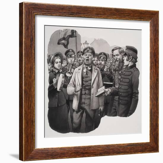 The Salvation Army-Pat Nicolle-Framed Giclee Print