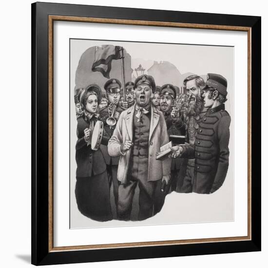 The Salvation Army-Pat Nicolle-Framed Giclee Print