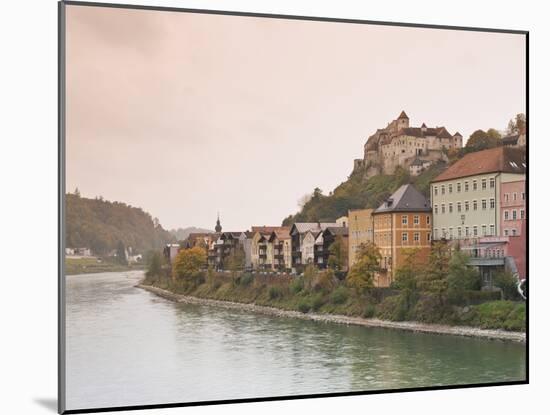 The Salzach River in Burghausen, Bavaria, Germany, Europe-Michael DeFreitas-Mounted Photographic Print