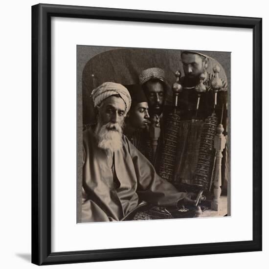 'The Samaritan High Priest as Pedagogue', c1900-Unknown-Framed Photographic Print