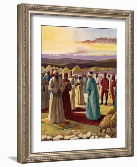 The Samaritan Passover-null-Framed Giclee Print