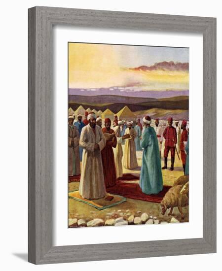 The Samaritan Passover-null-Framed Giclee Print