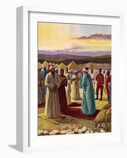 The Samaritan Passover-null-Framed Giclee Print