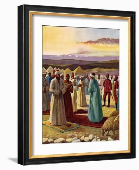 The Samaritan Passover-null-Framed Giclee Print