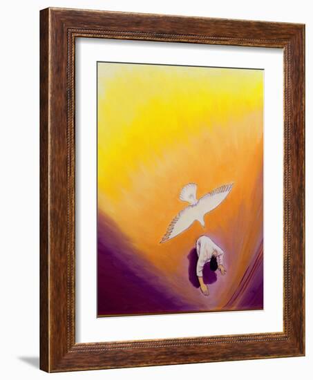 The Same Spirit Who Comforted Christ in Gethsemane Can Console Us, 2000-Elizabeth Wang-Framed Giclee Print