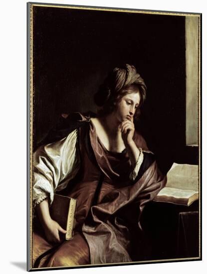 The Samian Sibyl (Of Samos) - Oil on Canvas, 17Th Century-Guercino (1591-1666)-Mounted Giclee Print