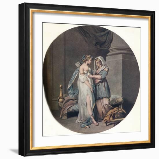 'The Samnite Marriage', c1799-William Ward-Framed Giclee Print