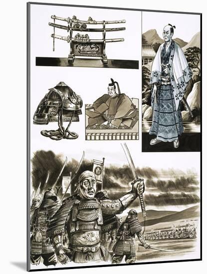 The Samurai's Trade is Robbery and Violence-Dan Escott-Mounted Giclee Print