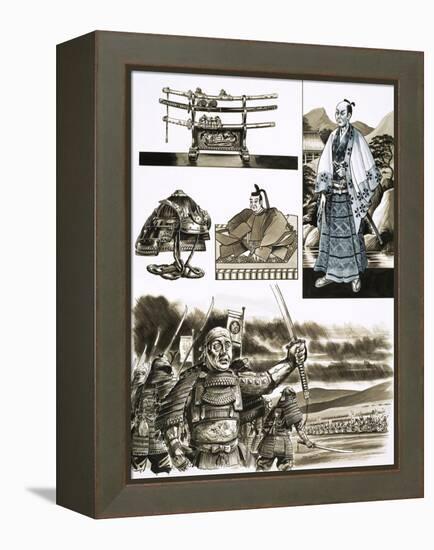 The Samurai's Trade is Robbery and Violence-Dan Escott-Framed Premier Image Canvas