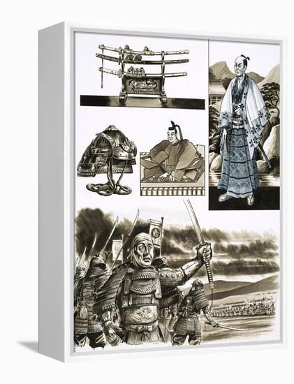 The Samurai's Trade is Robbery and Violence-Dan Escott-Framed Premier Image Canvas