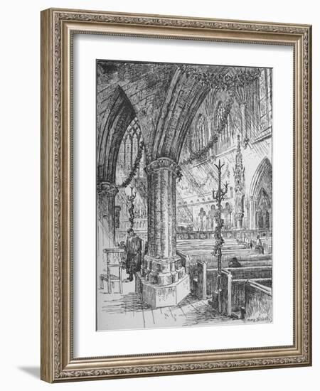 'The Sanctuary, Farm Street', 1890-Hume Nisbet-Framed Giclee Print