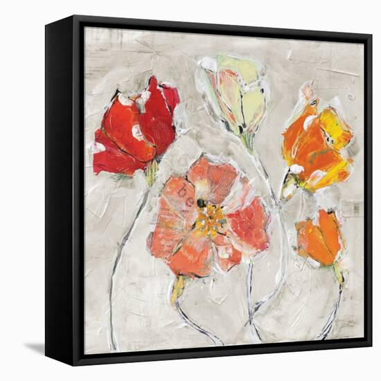 The Sanctuary III Warm-Kellie Day-Framed Stretched Canvas