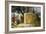 The Sanctuary of Hercules, 1884-Arnold Bocklin-Framed Giclee Print