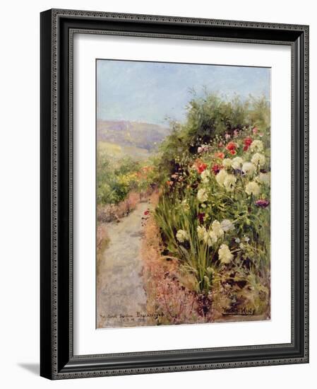 The Sand Garden, Ballaterson, Isle of Man, 1915-Henry Marriott Paget-Framed Giclee Print