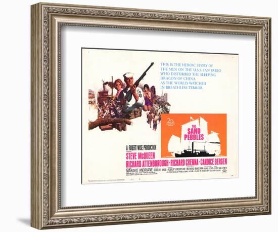 The Sand Pebbles, 1966-null-Framed Art Print