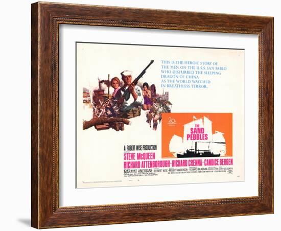 The Sand Pebbles, 1966-null-Framed Art Print