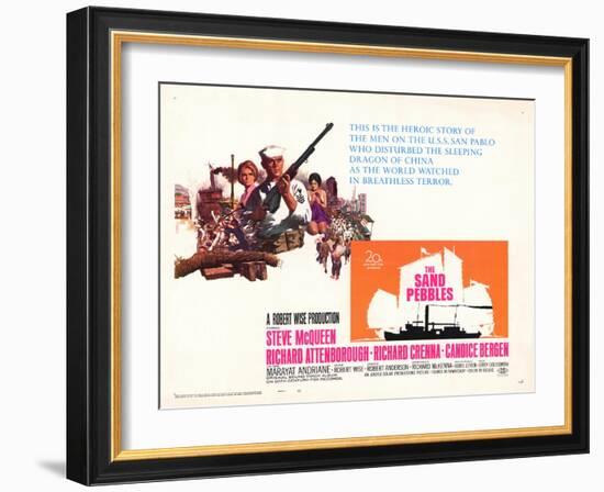 The Sand Pebbles, 1966-null-Framed Art Print