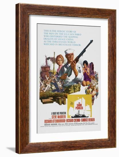 The Sand Pebbles-null-Framed Art Print