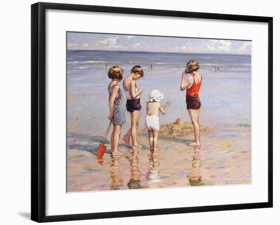 The Sandcastle-Paul Gribble-Framed Giclee Print