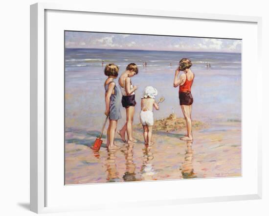 The Sandcastle-Paul Gribble-Framed Giclee Print