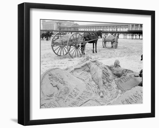 The Sandman, Atlantic City, N.J.-null-Framed Photo