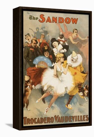 The Sandow Trocadero Vaudevilles-null-Framed Stretched Canvas