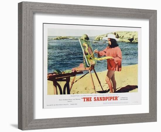 The Sandpiper, 1965-null-Framed Art Print