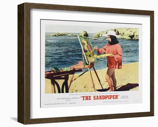 The Sandpiper, 1965-null-Framed Art Print