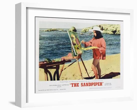 The Sandpiper, 1965-null-Framed Art Print