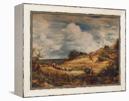 The Sandpits, 1856-John Linnell-Framed Premier Image Canvas