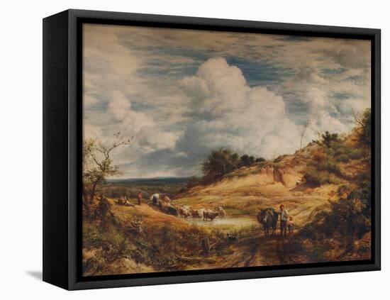 The Sandpits, 1856-John Linnell-Framed Premier Image Canvas