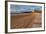 The Sandy Beach and Promenade in Biarritz, Pyrenees Atlantiques, Aquitaine, France, Europe-Martin Child-Framed Photographic Print