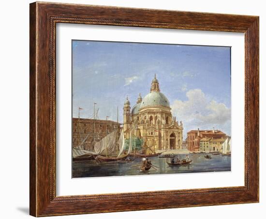 The Santa Maria Della Salute Church, 19th Century-Victor Adam-Framed Giclee Print