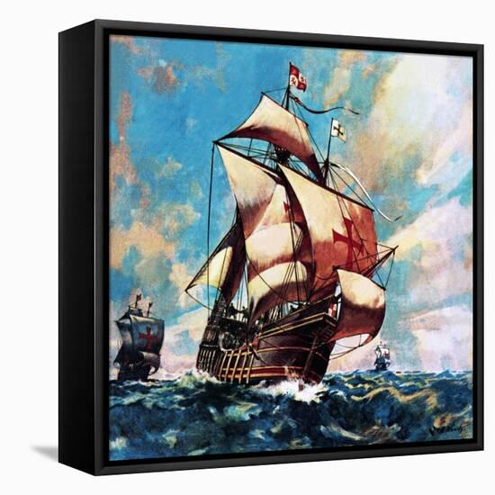 The Santa Maria-McConnell-Framed Premier Image Canvas