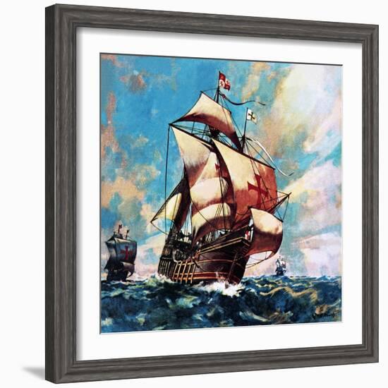 The Santa Maria-McConnell-Framed Giclee Print