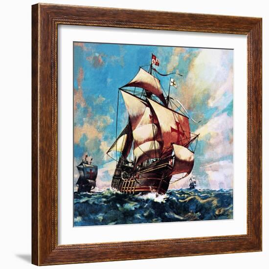 The Santa Maria-McConnell-Framed Giclee Print