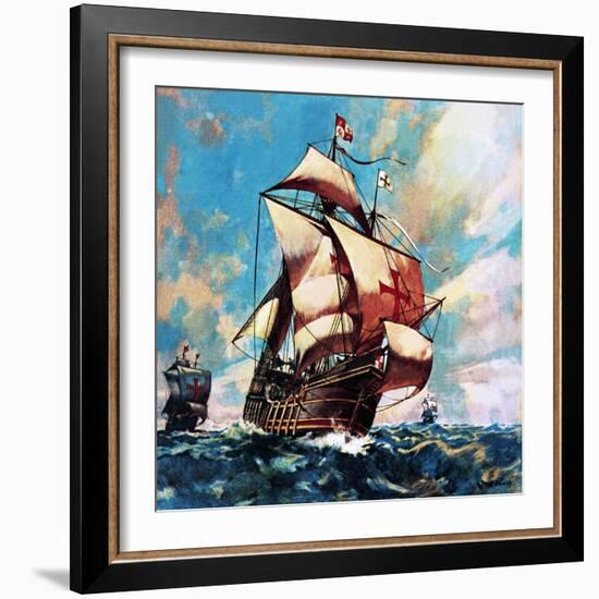 The Santa Maria-McConnell-Framed Giclee Print