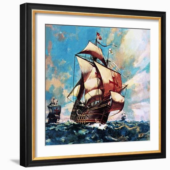 The Santa Maria-McConnell-Framed Giclee Print