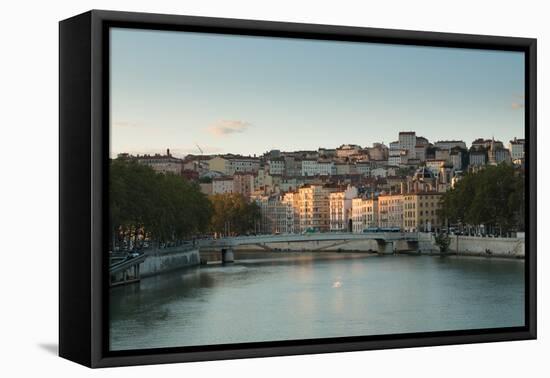 The Saone in Lyon I-Erin Berzel-Framed Premier Image Canvas