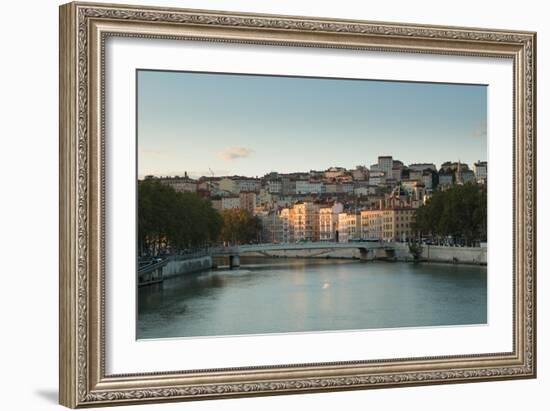 The Saone in Lyon I-Erin Berzel-Framed Photographic Print