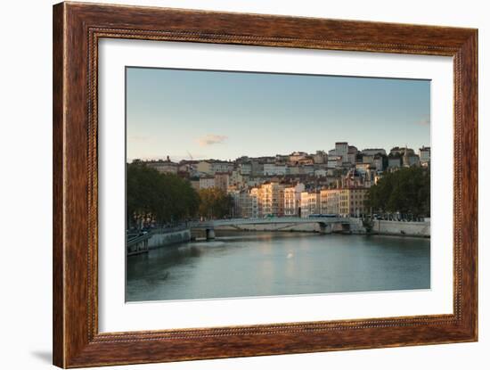 The Saone in Lyon I-Erin Berzel-Framed Photographic Print