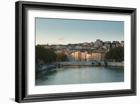 The Saone in Lyon I-Erin Berzel-Framed Photographic Print