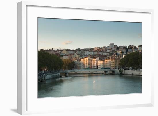 The Saone in Lyon I-Erin Berzel-Framed Photographic Print