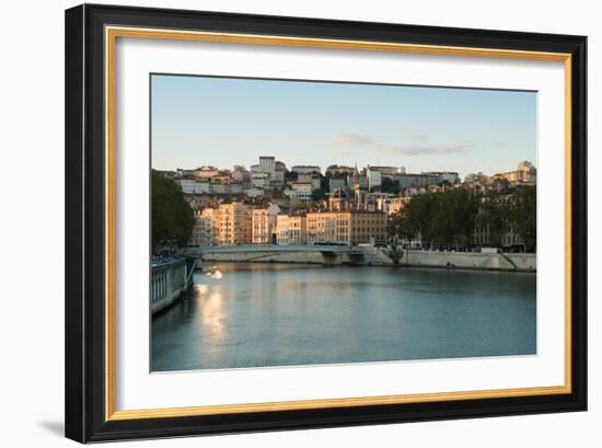 The Saone in Lyon II-Erin Berzel-Framed Photographic Print