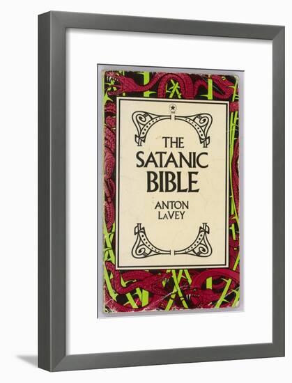 The Satanic Bible-null-Framed Art Print