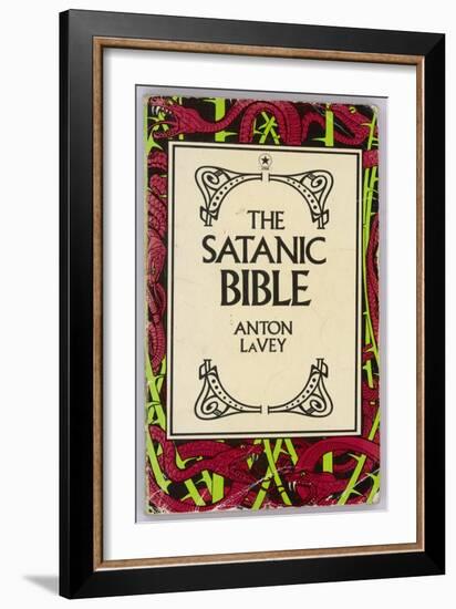 The Satanic Bible-null-Framed Art Print