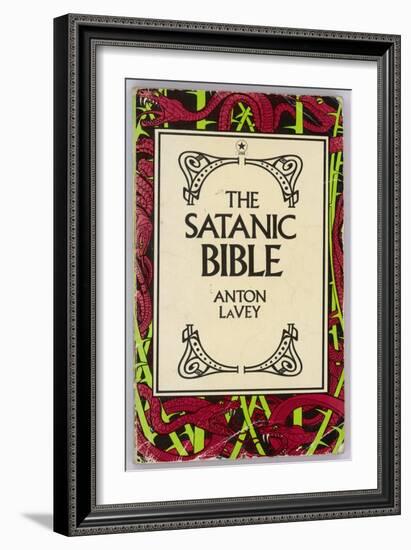 The Satanic Bible-null-Framed Art Print