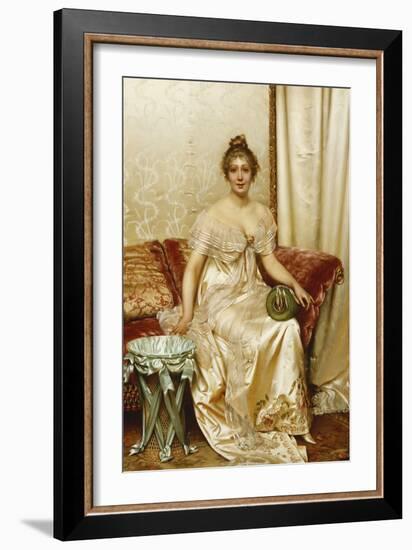 The Satin Rose-Joseph Frederic Soulacroix-Framed Giclee Print