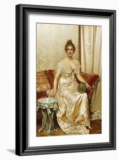 The Satin Rose-Joseph Frederic Soulacroix-Framed Giclee Print