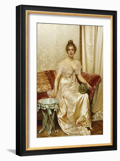 The Satin Rose-Joseph Frederic Soulacroix-Framed Giclee Print